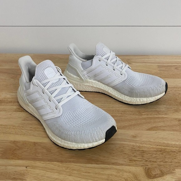 Adidas All White Ultra Boost Sneakers, Women's Size 7.5 - Picture 4 of 10